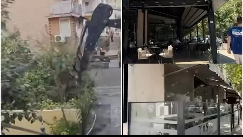 Rama ndan pamje nga aksioni për lirimin e hapësirave publike: Vijojmë! (VIDEO)