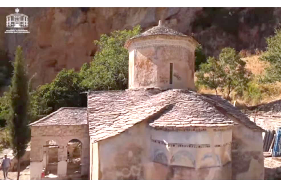 Restaurimi i manastirit të Spilesë në Gjirokastër drejt përfundimit