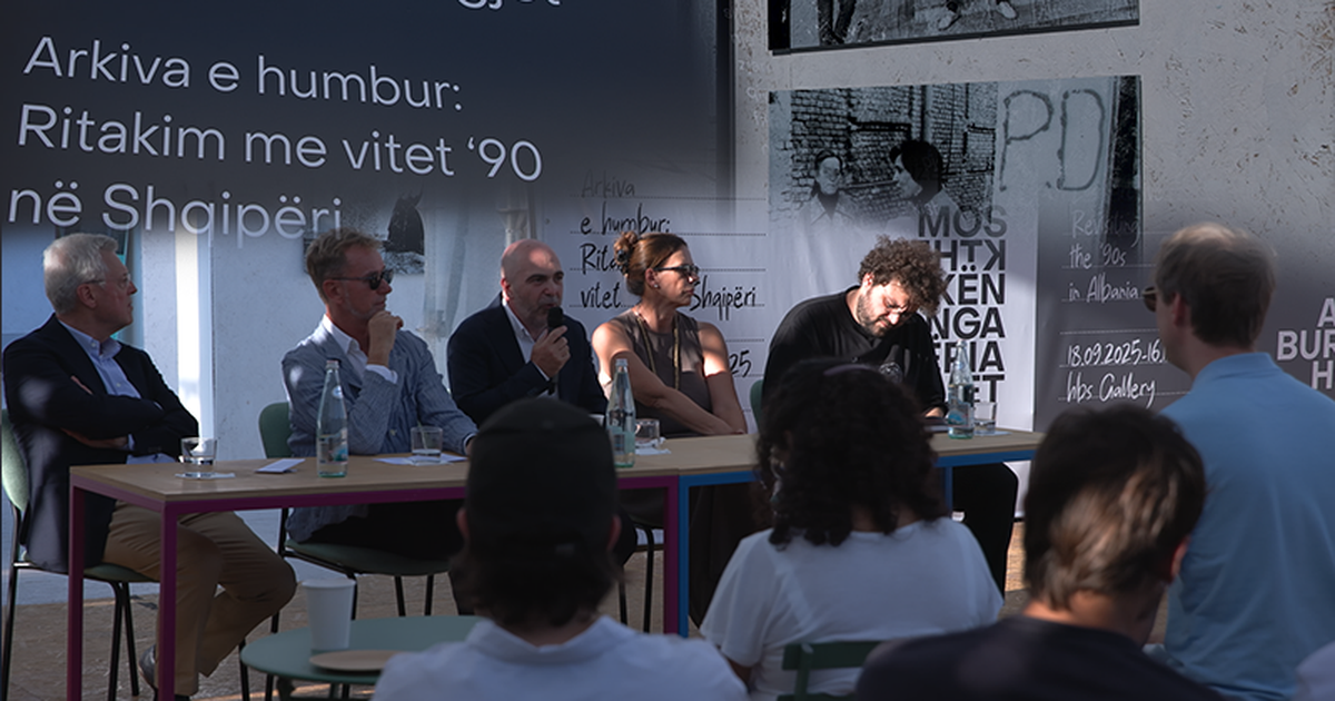 Rikthim në vitet ’90- Çelet në Tiranë ekspozita: Mos kthe kokën nga shtëpia që digjet!