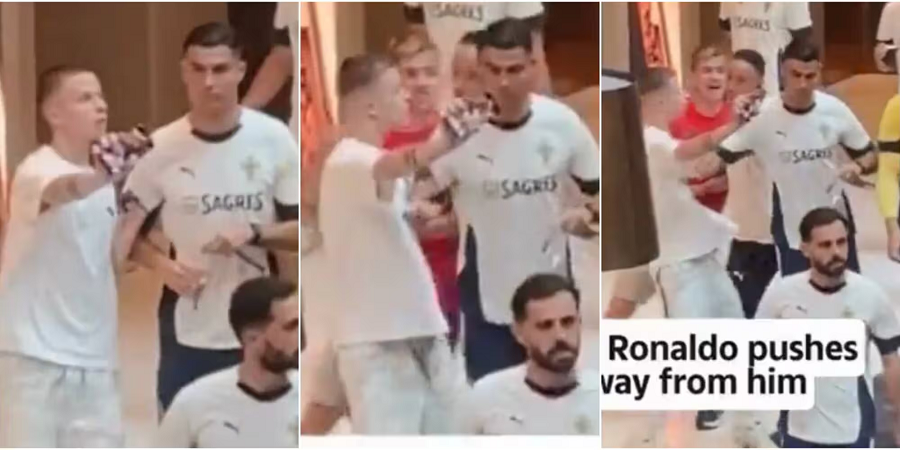 Ronaldo refuzoi “selfie”, e shtyu tërë inat tifozin e ri. Videoja bëhet “virale” në rrjetet sociale