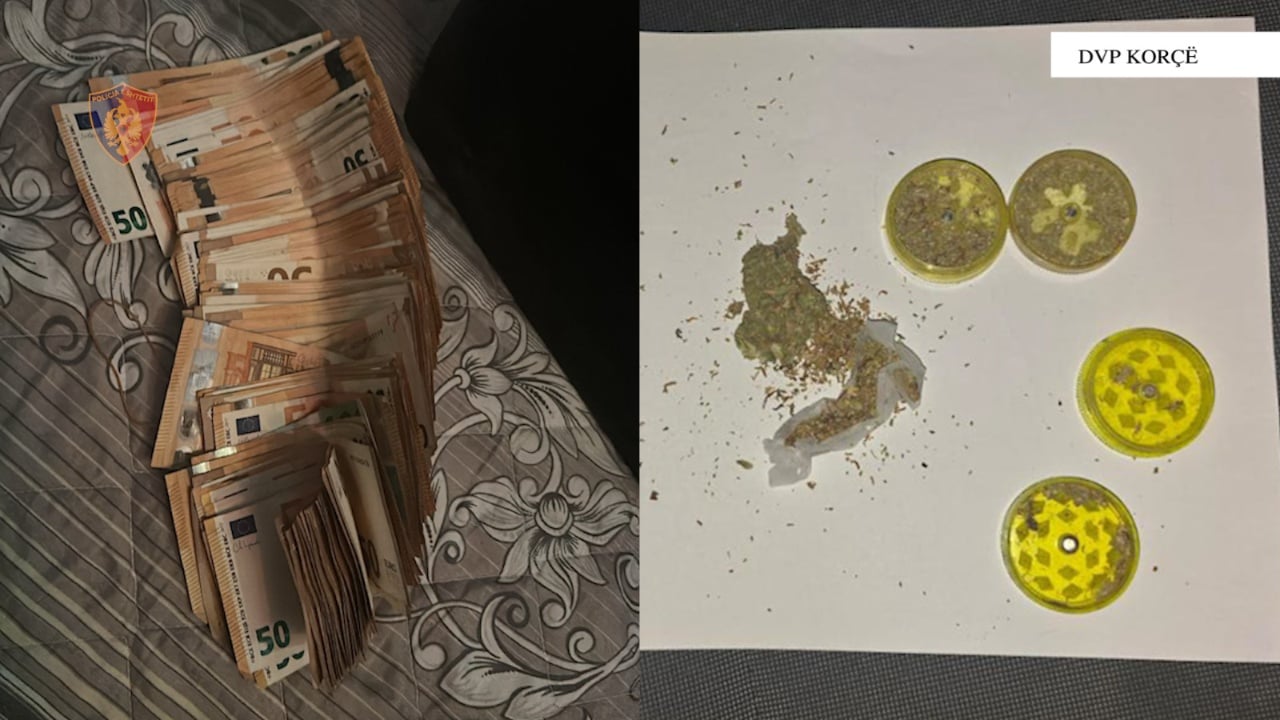 Shpërndanin drogë në Korçë, pranga dy të rinjve, lëndën narkotike e kishin fshehur në automjet