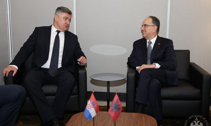 Siguria në Rajon/ Presidenti Begaj takim me homologun kroat, Milanoviç: Mbështetje e fortë për anëtarësimin në BE