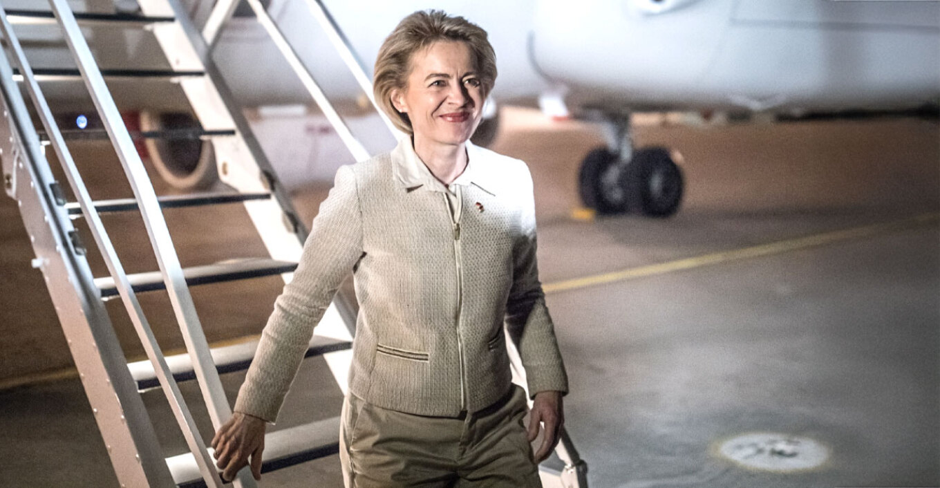 Sulmohet avioni i Ursula von der Leyen, ndërhyrje në sistemin e GPS, dyshohet se pas ngjarjes qëndrojnë rusët