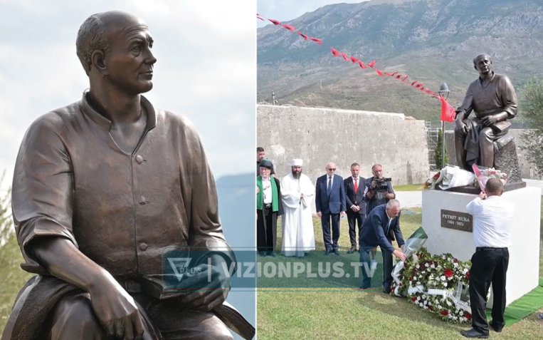 Tepelena nderon Petrit Rukën/ Shtatorja e poetit vendoset në qendër të qytetit