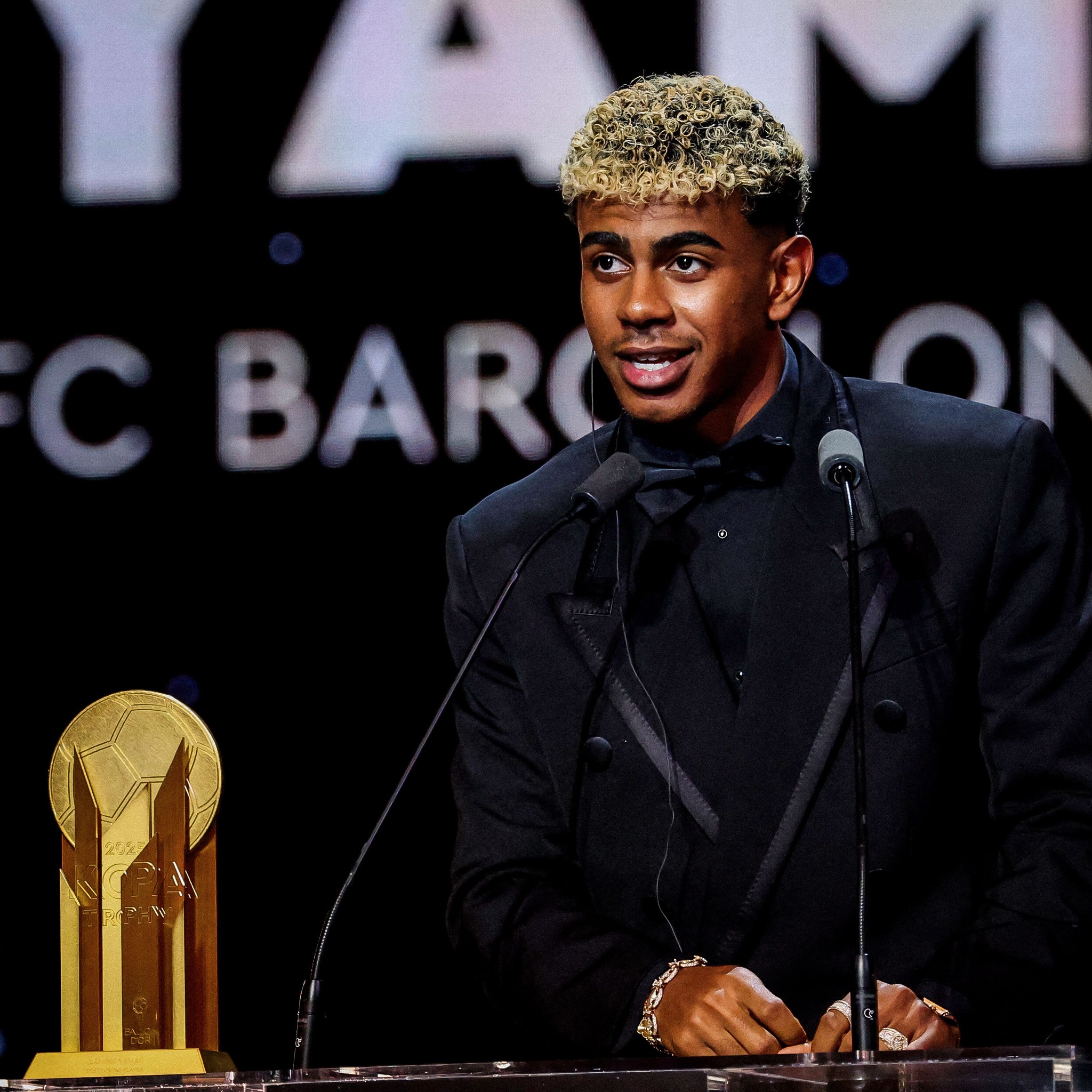 ”Topi i Artë 2025”, Lamine Yamal fiton ”Kopa Trophy” si talenti i vitit