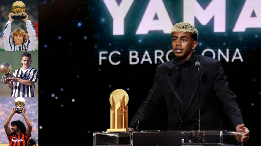 Trofeu “Kopa” / Yamal mori votat maksimale të 24 nga 27 fituesit e “Topit të Artë” në histori