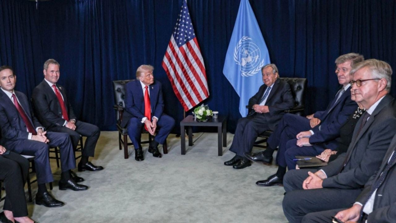 Trump takohet me sekretarin e përgjithshëm të OKB-së, në fokus zgjidhja e luftës në Ukrainë dhe në Gaza