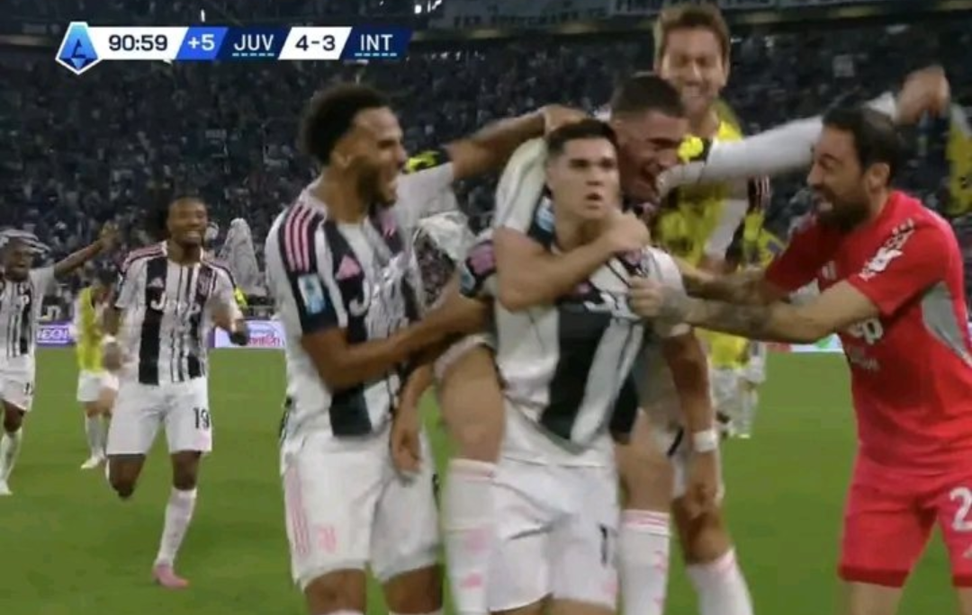 VIDEO/ Çmenduri në derbin e Italisë, një gol spektakolar në fund të ndeshjes i jep Juves fitoren 4-3 ndaj Interit
