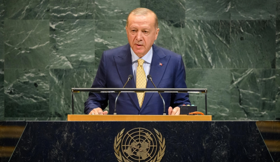 VIDEO / Erdoganit i fikin mikrofonin teksa fliste për Palestinën në OKB, reagon Presidenca turke