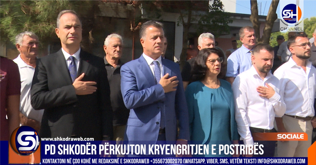 VIDEO – Partia Demokratike përkujton 79- vjetorin e Kryengritjes Antikomuniste të Postribës…