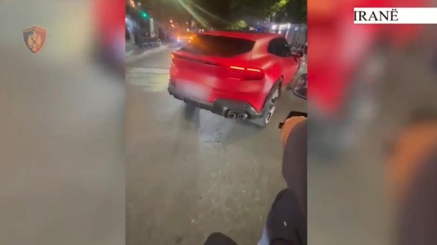 VIDEO/ Sekuestrohet ‘Ferrari’ 600 mijë euro që shëtiste në rrugët e Tiranës – Nën hetim pronari 30-vjeçar me dy miqtë e tij