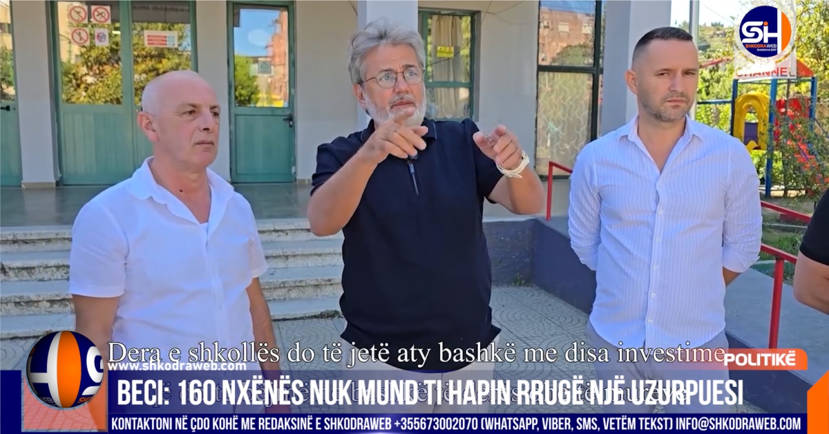 VIDEO – “Të hënën, kjo paligjshmëri merr fund”, kryebashkiaku Beci paralajmëron “çlirimin” e “Ali Laçej”