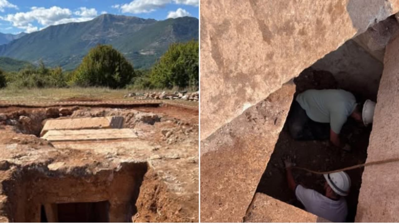 Zbulohet varri i parë monumental të periudhës romake në Shqipëri, Rama ndan pamjet: Mbishkrimi i parë i këtij lloji