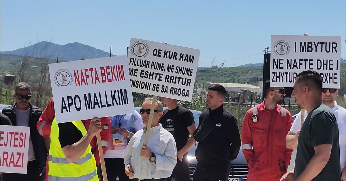 10 ditë në grevë! Naftëtarët me shkresë zyrtare: Kërkojmë ndërhyrje nga BE dhe Avokati i Popullit