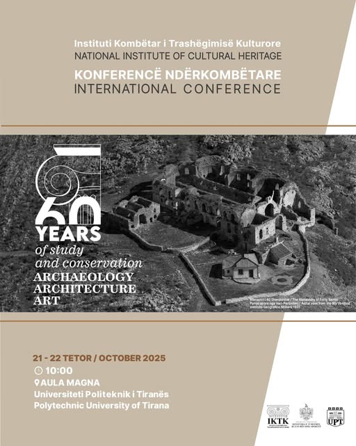 60 vite nga themelimi i Institutit të Monumenteve të Kulturës, një konferencë ndërkombëtare në Tiranë
