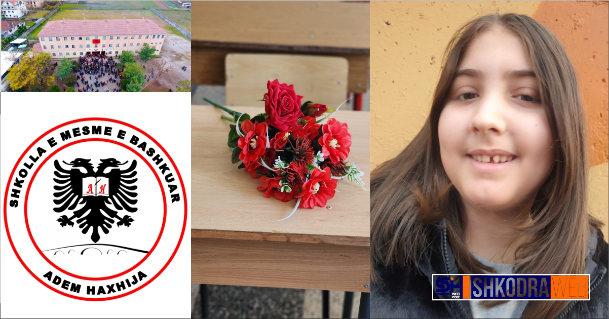 Adoleshentja nga Postriba humbi jetën, shkolla ku mësonte mesazh dhimbje dhe tufë me lule në bankën bosh