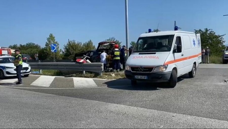 Aksident në hyrje të Elbasanit, një person plagoset rëndë
