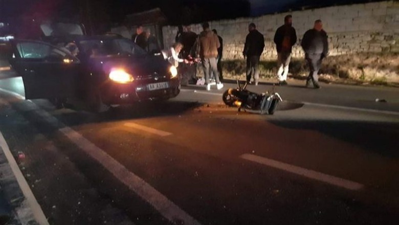 Aksident në portin e Durrësit, 24-vjeçari plagoset pas rënies nga motoçikleta