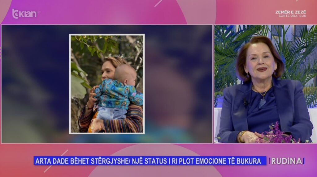 “Babai im është bërë katragjysh”/ Arta Dade shijon statusin si stërgjyshe