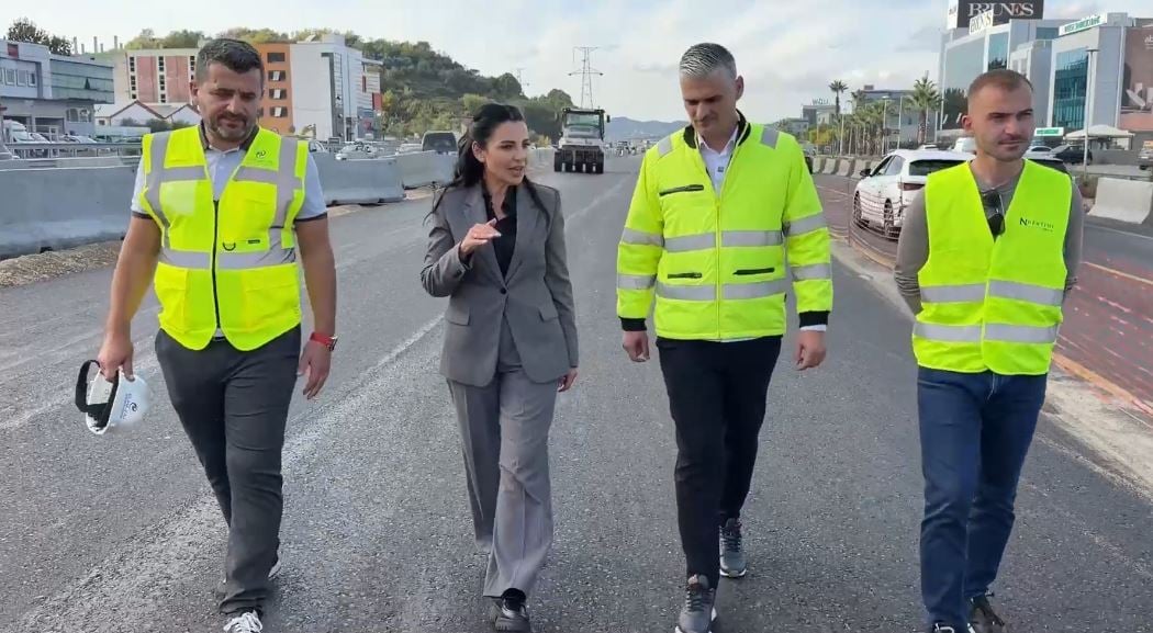 Balluku jep lajmin pasi inspekton punimet në autostradën Tiranë-Durrës: Do jetë gati për festat e fundvitit