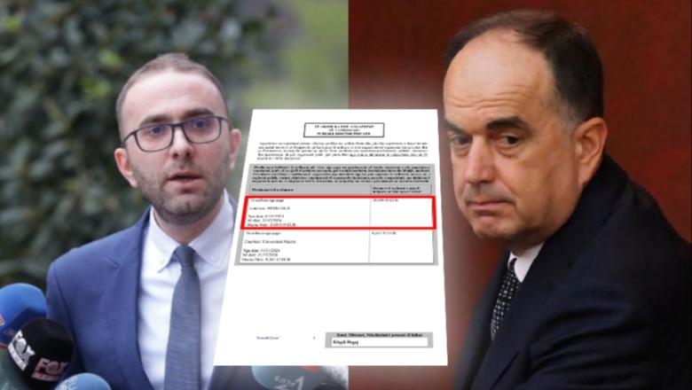 Begaj e mohoi, PD publikon dokumentet: I biri paguhet 30 mijë euro nga kompania e Presidencës