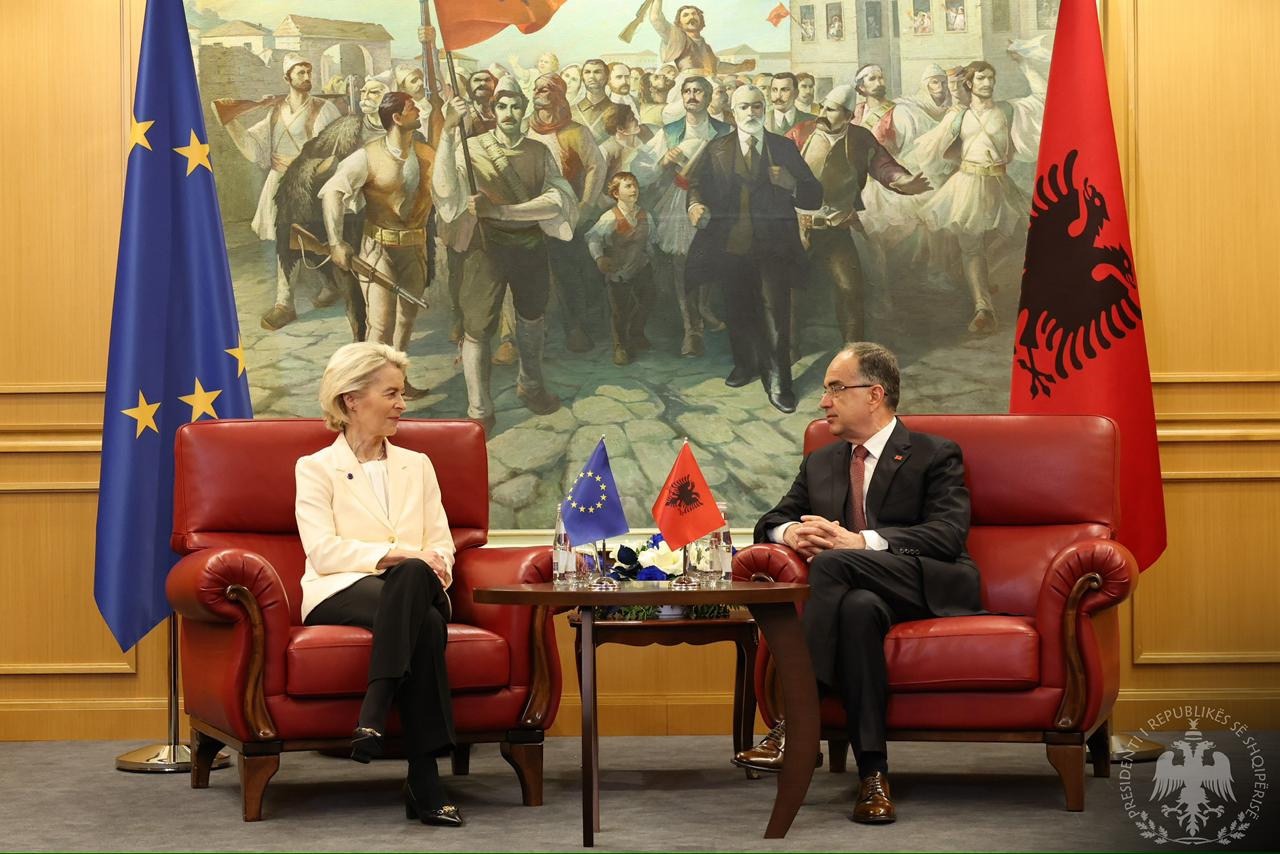 Begaj pas takimit me Ursula von der Leyen: Integrimi në BE, mision dhe interes kombëtar i Shqipërisë