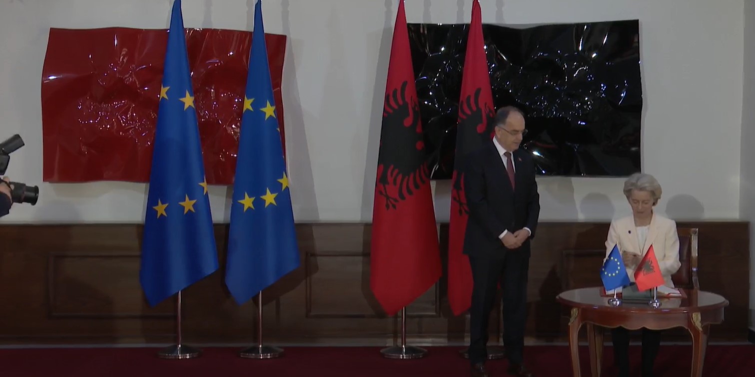 Begaj pret Presidenten e KE-së në Presidencë