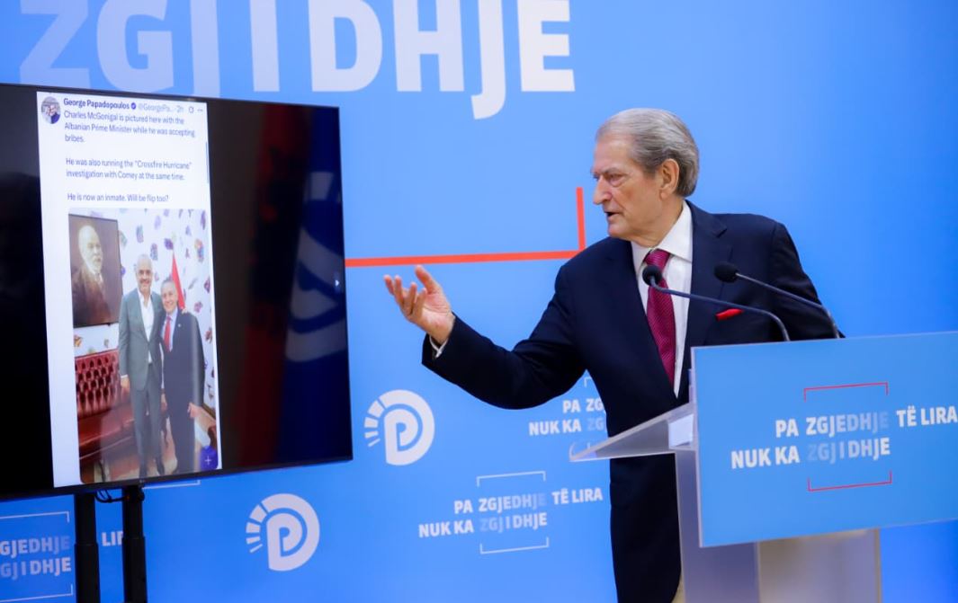 Berisha: Kukulla e Sorosit u tall me Trump duke treguar se është kloun ndërkombëtar