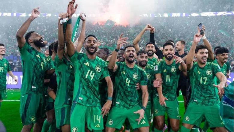 Çdo futbollist i Arabisë Saudite fitoi 1 mln euro për kualifikimin në Kupën e Botës