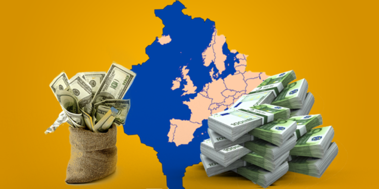 Diaspora dërgoi në Kosovë mbi 900 milionë euro për tetë muajt e parë të 2025