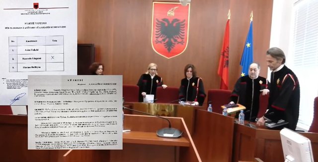 Dokumentet/ Një shenjë më shumë, drejtësi më pak. Pikëpyetjet mbi vendimin e GJL në zgjedhjen e anëtarit të Kushtetueses