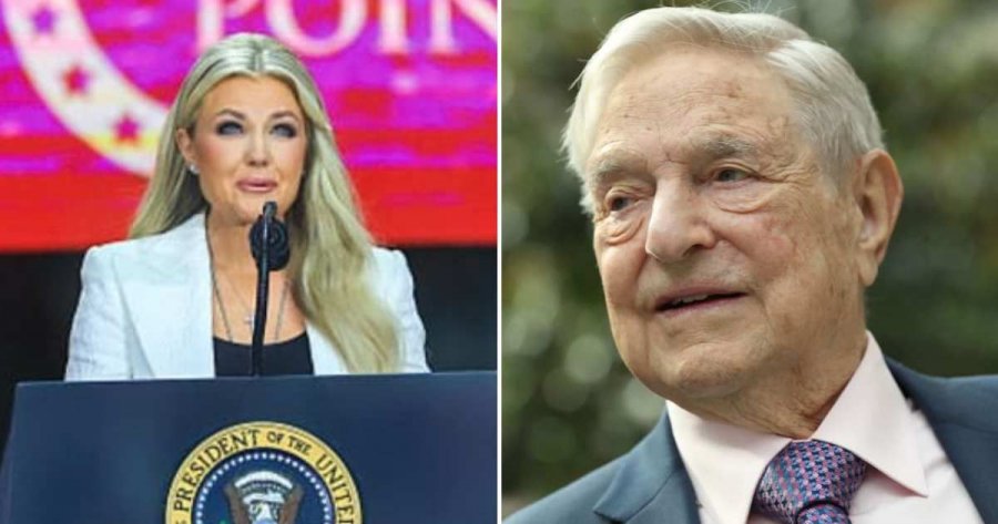 Erika Kirk ngre padi prej 400 milionë dollarësh kundër George Soros për shpifje?