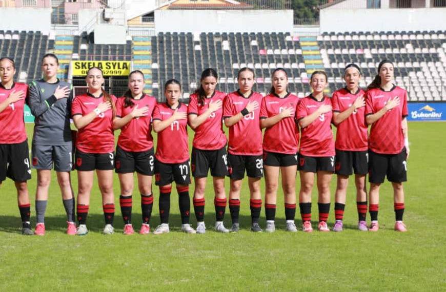 Euro U-17 për vajza/ Kombëtarja barazon 2-2 me Izraelin në ndeshjen e fundit kualifikuese