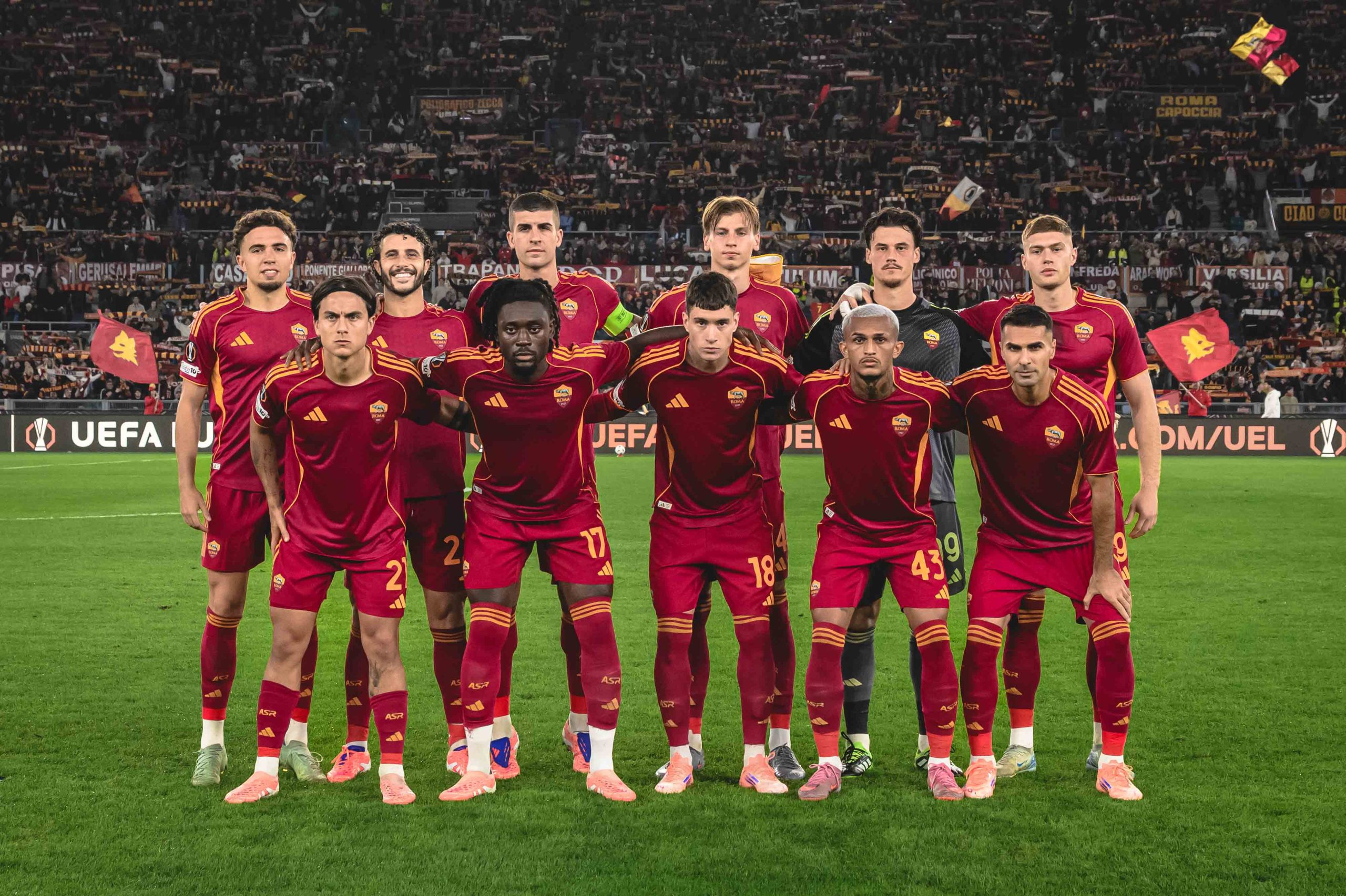 EUROPA LEAGUE, 45′ e para: Roma befasohet në shtëpi nga çekët, Lille nga grekët
