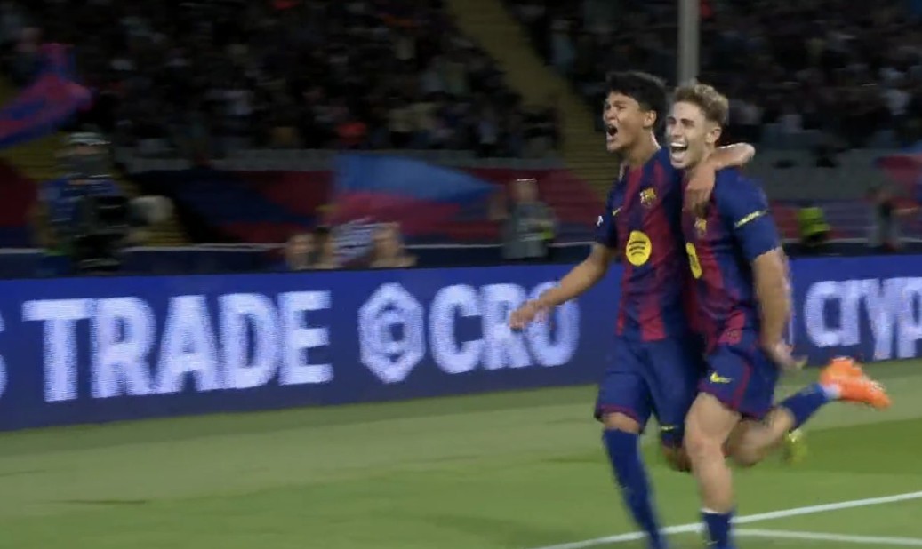 Fermin Lopez nderon Barcelonën, katalanasit e mbyllin në avantazh të dyfishtë ndaj grekëve (video)