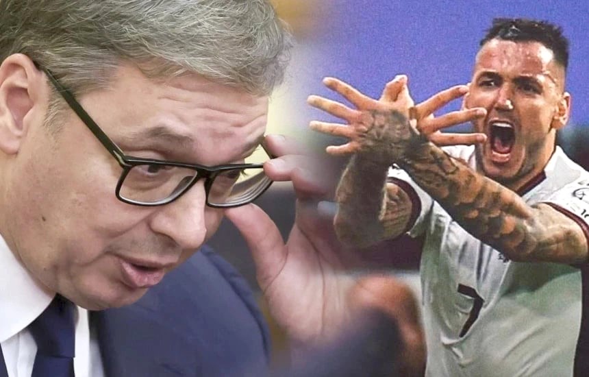 Fitorja e Shqipërisë ia prish gjumin presidentit të Serbisë, Vuçiç në gjendje të rëndë por për disfatën akuzon…