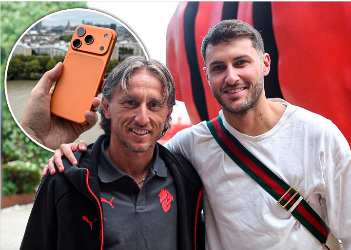 Gimenez zbulon çfarë bëri Modric, sapo mbërriti te Milani: Iu dhuroi të gjithëve nga një iPhone