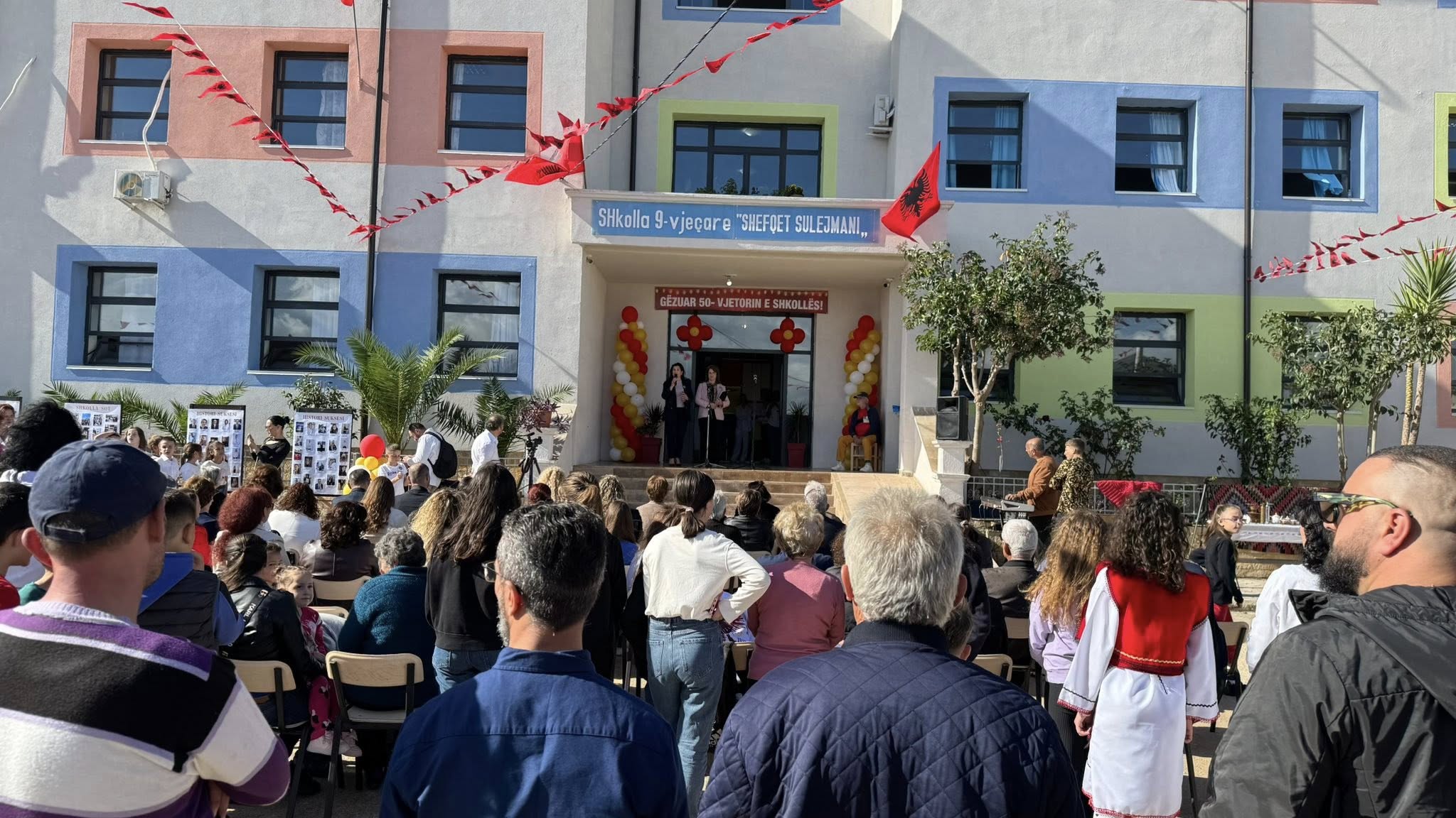 Gjysmë shekulli dritë dhe dije: Shkolla “Shefqet Sulejmani” në Gjashtë feston 50-vjetorin