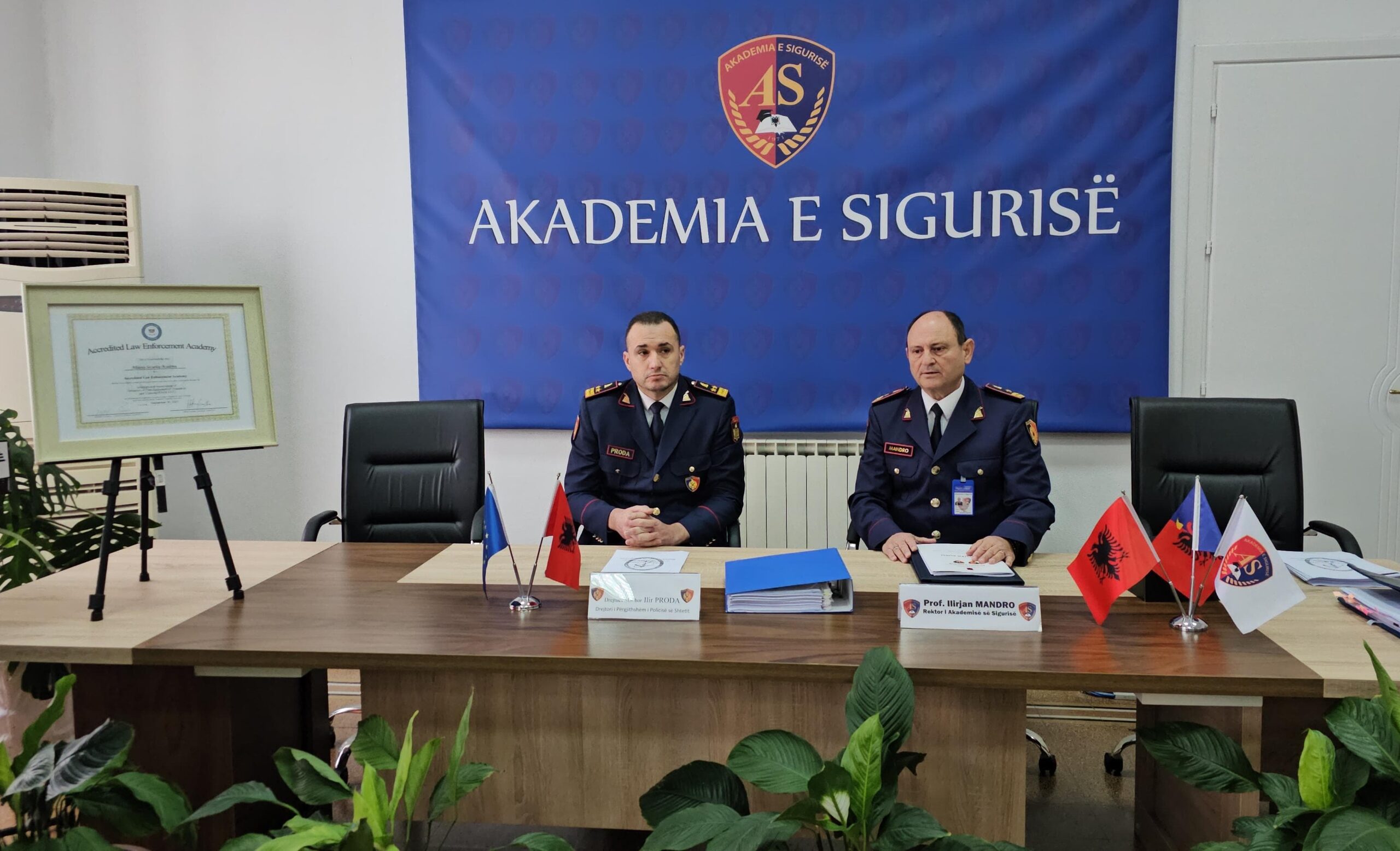 Hapet për herë të parë programi Master Shkencor “Siguria Publike dhe Hetimi i Krimit”, në Akademinë e Sigurisë.