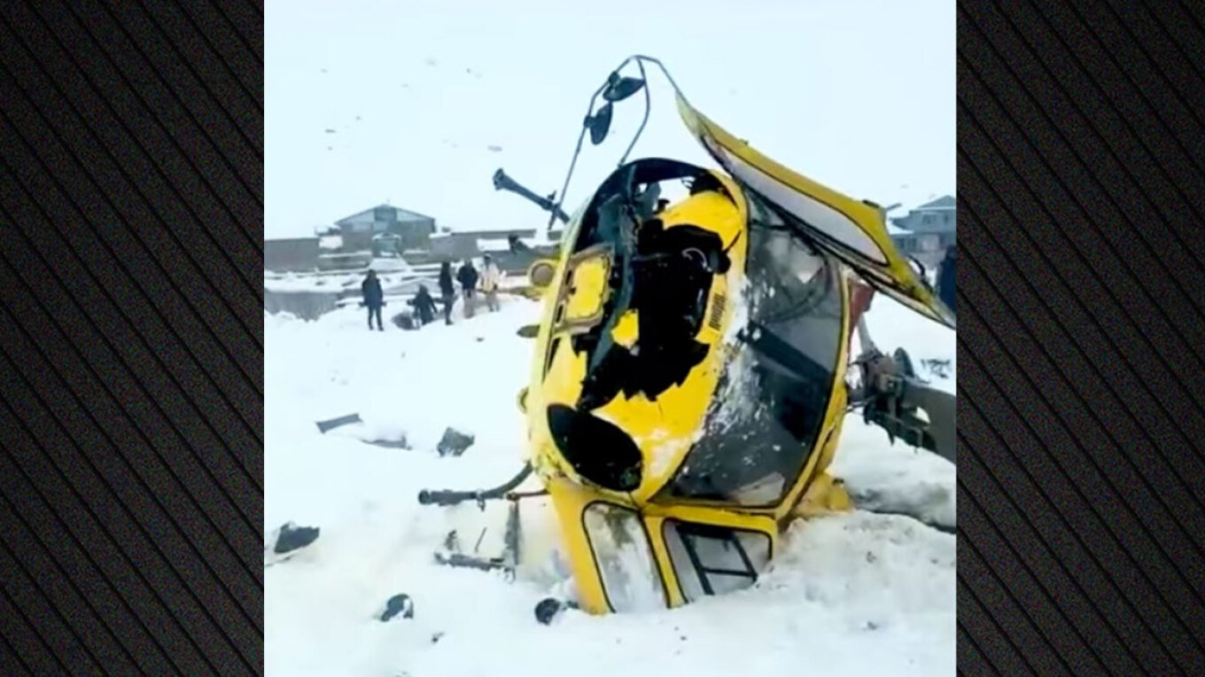 Helikopteri rrëzohet pranë bazës së Everestit në Nepal, shpëton mrekullisht piloti