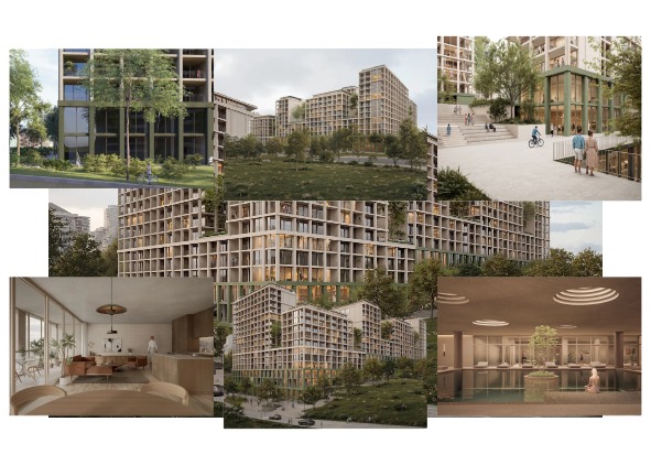 HOYA Prishtina, një lagje moderne me hapësira të gjelbra dhe infrastrukturë urbane unike