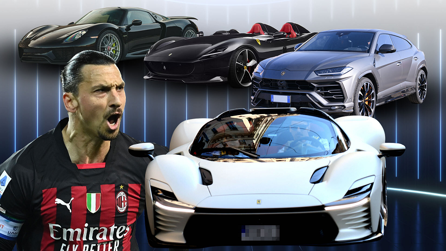 Ibrahimovic i dashuruar me makinat luksoze, njihuni me koleksionin e tij të jashtëzakonshëm