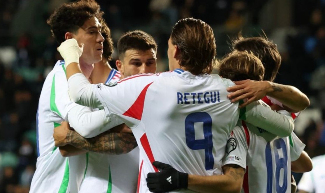 “Italia ka pesë lojtarë të “klasit të lartë”, Pio Esposito i ngjashëm me Vierin”