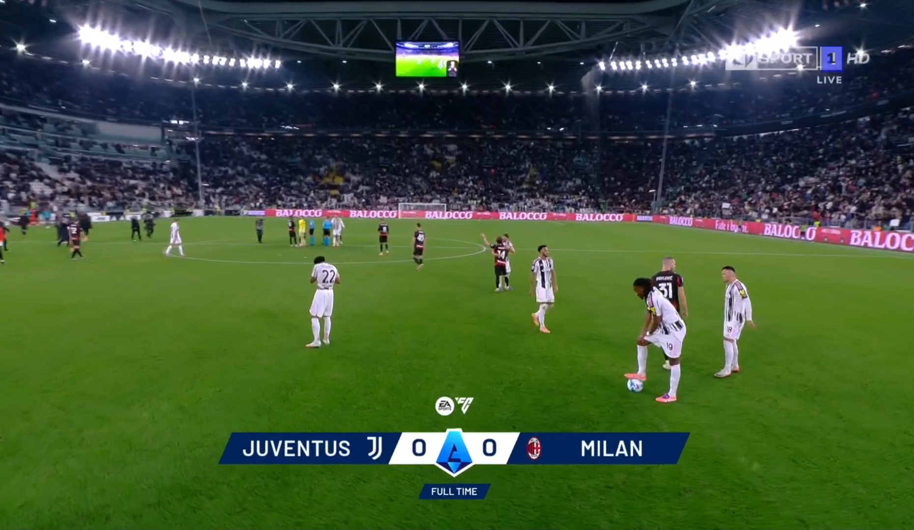 Juventusi mbetet i pamposhtur në Serinë A, nuk ka fitues në derbin kundër Milanit