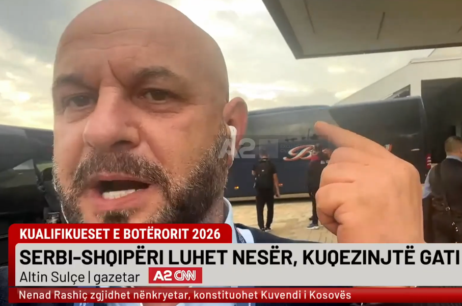 “Ka makina policie dhe civilë kudo”! Gazetari tregon situatën direkt nga Serbia: Emrin e hotelit po e mbajnë sekret…