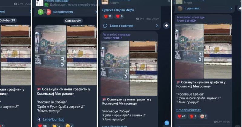 Kanalet proruse në Telegram si “armë informative” kundër Kosovës