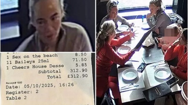 Katër gra me fëmijë hanë e pinë 300 paund, ja çfarë i bënë lokalit !