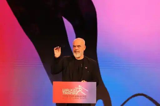 Konferenca ndërkombëtare Walk21, Rama: Duam të shtojmë më shumë pemë edhe gjelbërim në qytet