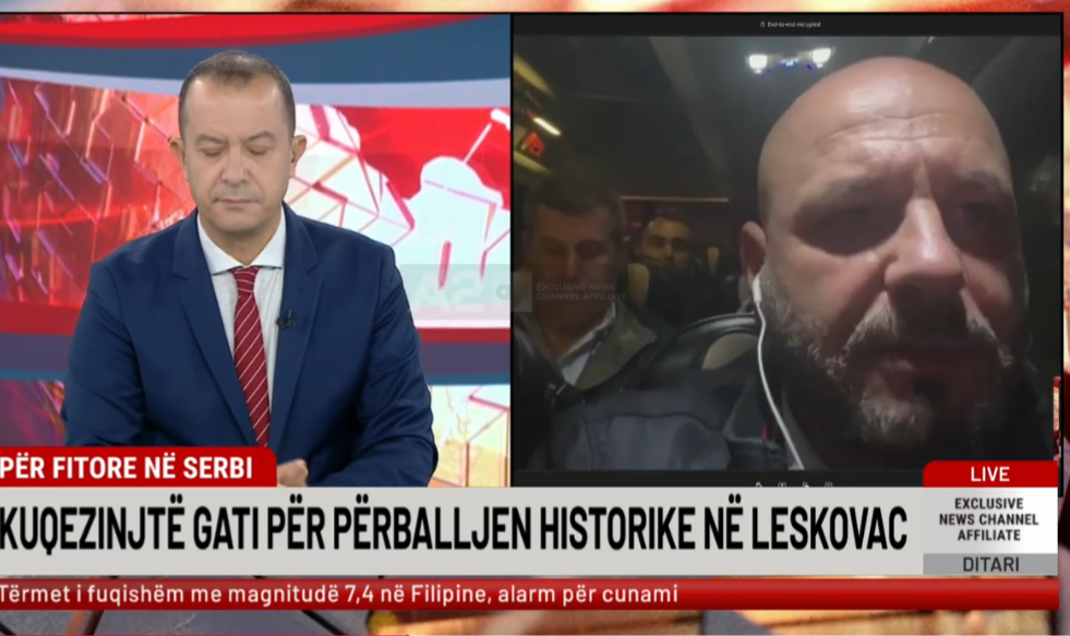 “Kurrë në karrierën time nuk kam parë një trafik të tillë policie”, gazetari tregon gjendjen në Leskovc: Nuk na lënë as të dalim nga hoteli