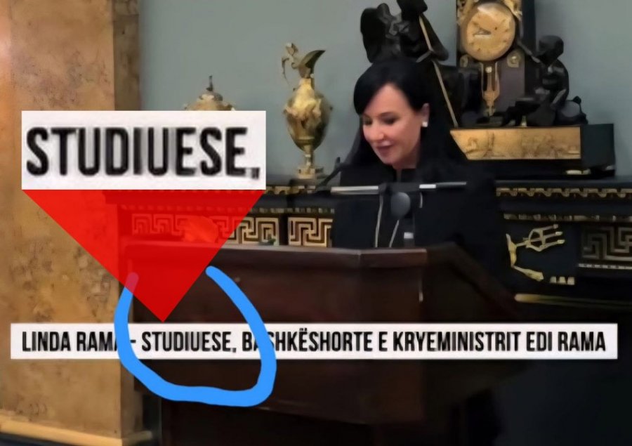 Linda Rama doktoreshë pa doktoraturë, Muka thumbon gruan e piktorit kryeministër të padoktoruar